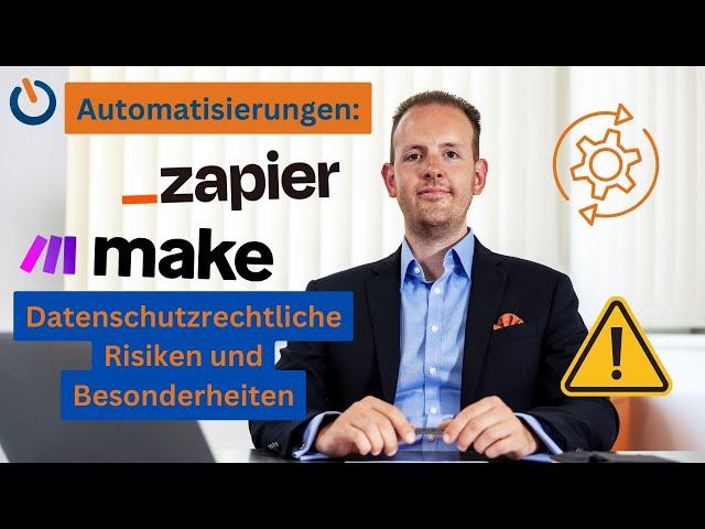 Automatisierungen mit Zapier und Make DSGVO-konform nutzen - Welche Datenschutz-Risiken drohen?