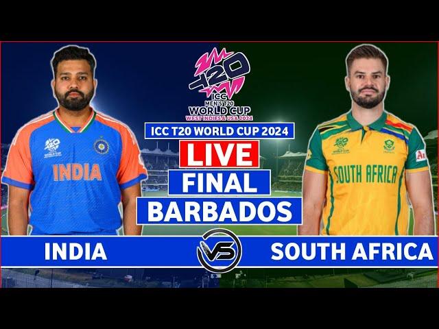 ICC T20 World Cup 2024 Live: India vs South Africa Final Live | IND vs SA Live Scores & Commentary