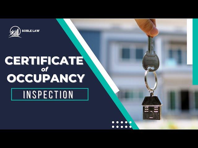 Certificate Of Occupancy Inspection