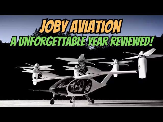 How Joby Aviation TRANSFORMED Urban Air Mobility in 2024