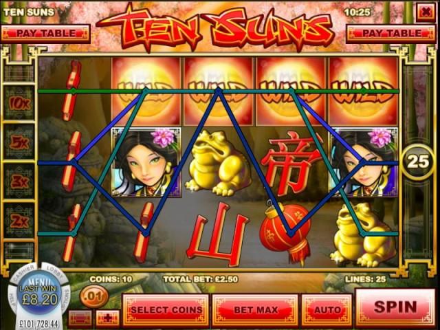 Legend of the Ten Suns Video Slot