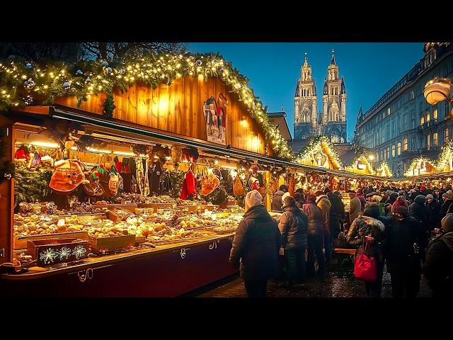 Vienna - Christmas is Coming! A Walk Through Beautiful Austria. Christmas Market and Architecture