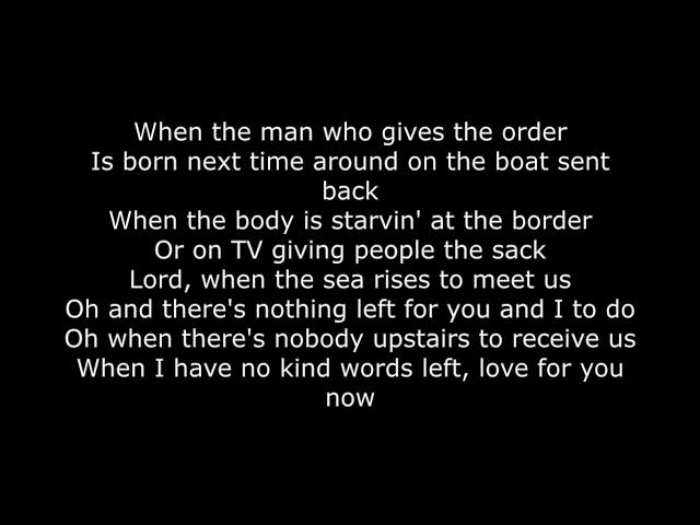Hozier- Be Lyrics