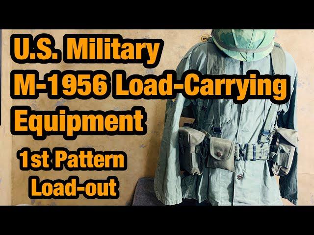 M1956 Load-Carrying Equipment 1st Pattern U.S. Web Gear