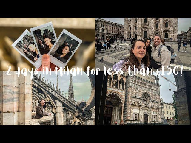 2 days in Milan | Italy Travel vlog | Is Italy budget-friendly?