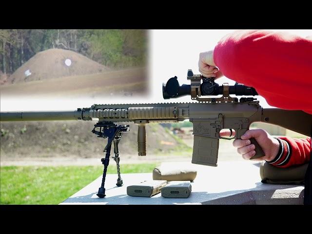 REAL M110 SASS Sniper Rifle to 1,000 Yards!