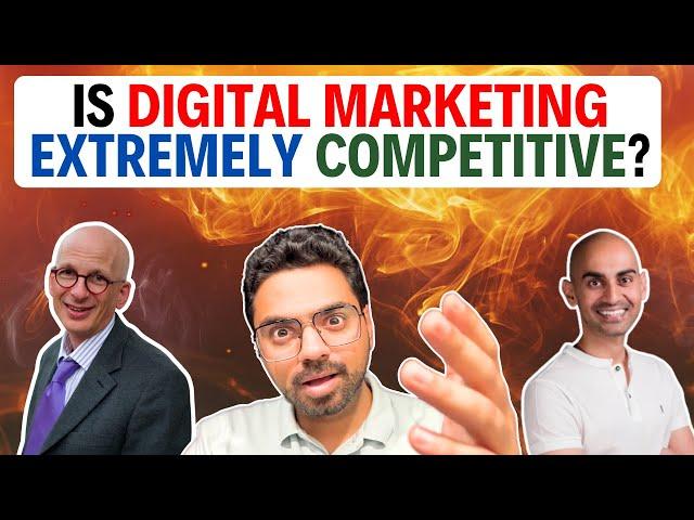 Is Digital Marketing A VERY Competitive Industry? (know the REAL TRUTH before you get DEMOTIVATED)