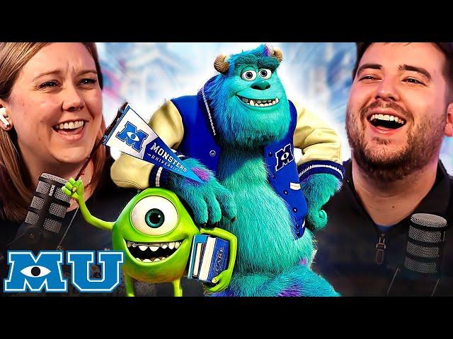 PIXAR'S MONSTERS UNIVERSITY (2013) | Movie REACTION! | Disney