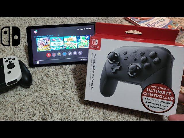 Nintendo Switch Pro Controller Unboxing & Review