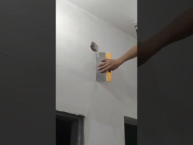 Wall putty apply.om painting works short video.