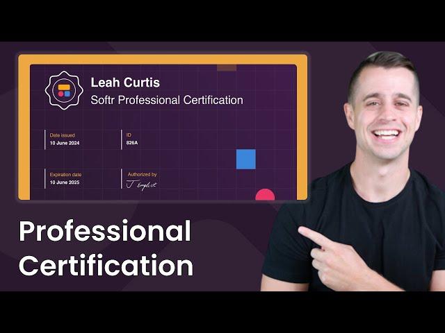 Introduction Softr's Professional Certification