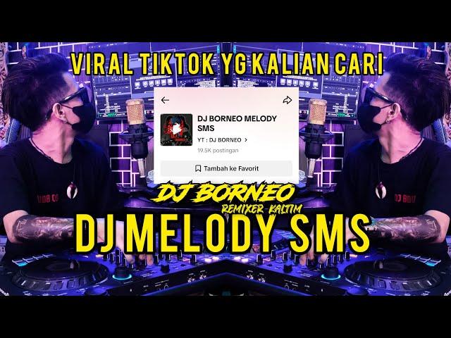 DJ MELODY SMS VIRAL TIKTOK TERBARU (dj borneo remix)