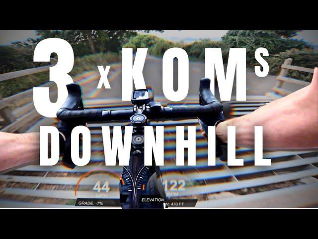 3 FAST Strava KOMs... One Hill!