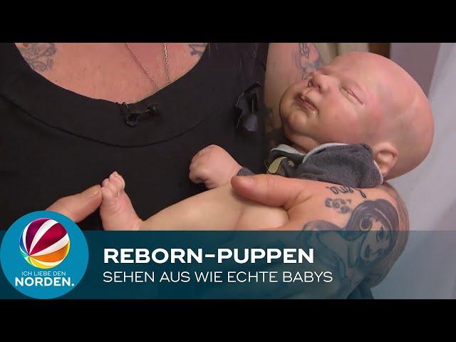 Reborn-Babys aus Loxstedt: Familie baut Puppen, die wie echte Babys aussehen