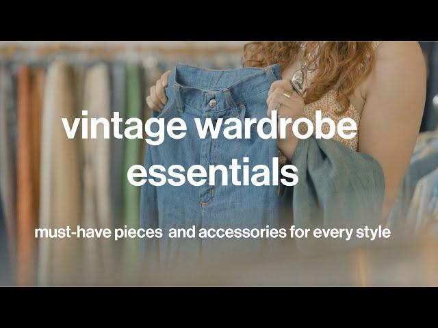 Creating a Vintage Wardrobe | Essential Capsule Wardrobe Pieces