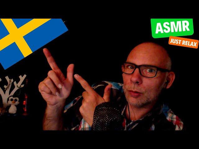 ASMR in Swedish * Very relaxing Trigger Words *