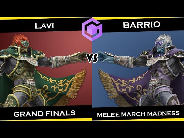 Lavi (Ganondorf) v. BARRIO (Ganondorf) - GRAND FINALS - Melee March Madness