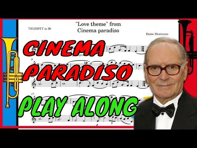 Cinema Paradiso - Love theme - E. Morricone (Accompaniment, Play along, Backing track) PDF SCORES