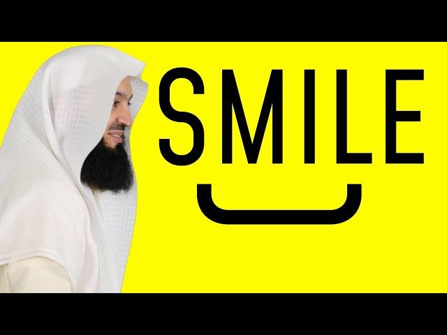 A smile through a hardship - Mufti Menk