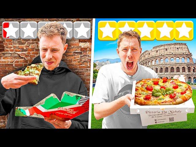 BEST VS WORST Rated Pizza In The WORLD!