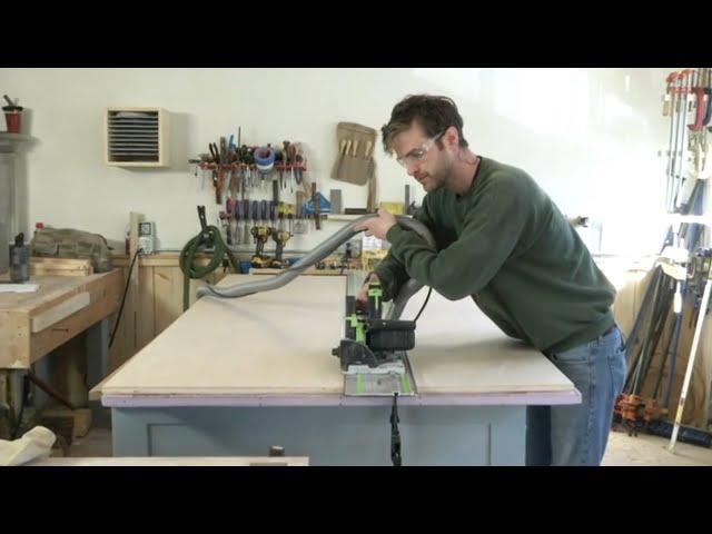 How to Accurately Rip and Crosscut Plywood With a Track Saw