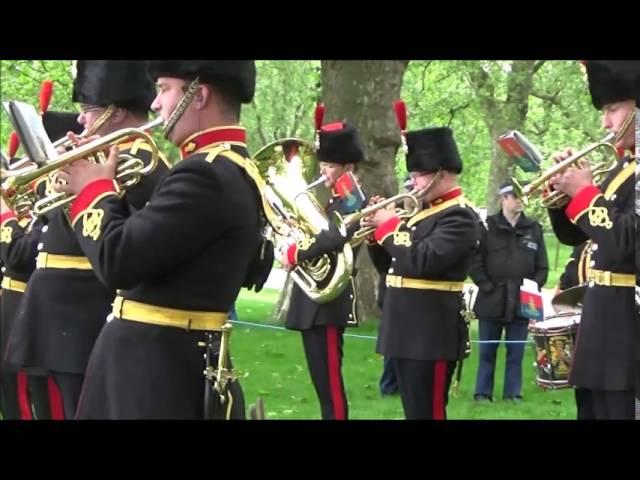 The Royal Artillery Band, Hyde Park, Coronation Day Gun Salute - 2nd June 2016