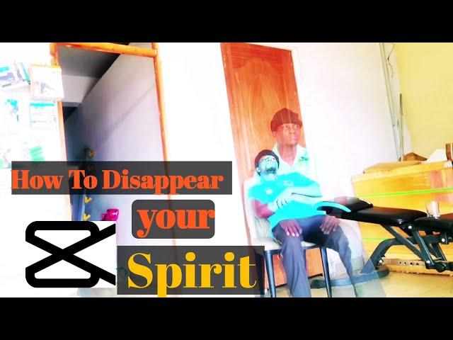 How To Disappear Spirit In CAPCUT Tutorial | Tiktok | Reels | Vfx | Effect