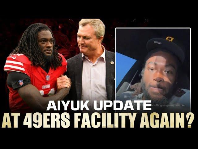 49ers update: Brandon Aiyuk is BACK at the team facility