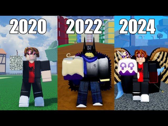 Blox Fruits in 2019 Vs 2024