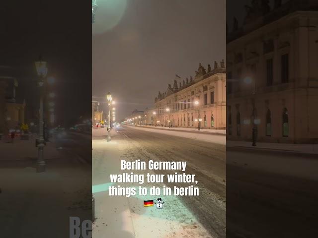 Berlin Germany walking tour winter, things to do in berlin ️#walkingtour, #berlin, #germany #fy