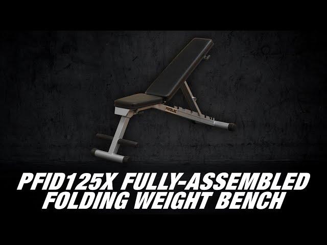 Powerline PFID125X Fully-Assembled Folding Weight Bench