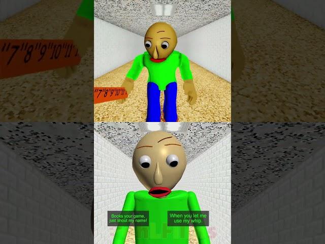 Hi, I'm Baldi! Nice to meet ya! Vs Roblox! #baldisbasics #pghlfilms