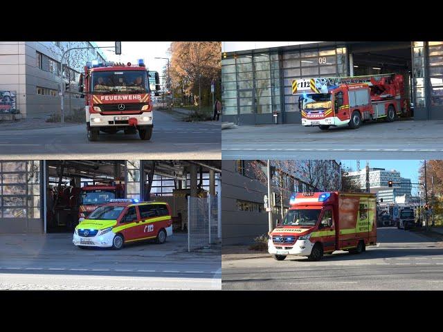 [Rüstwagen] Einsatzfahrten Feuerwache 5 München