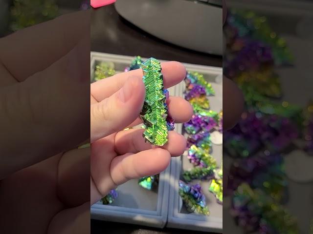 Rainbow Bismuth Crystal Collection 