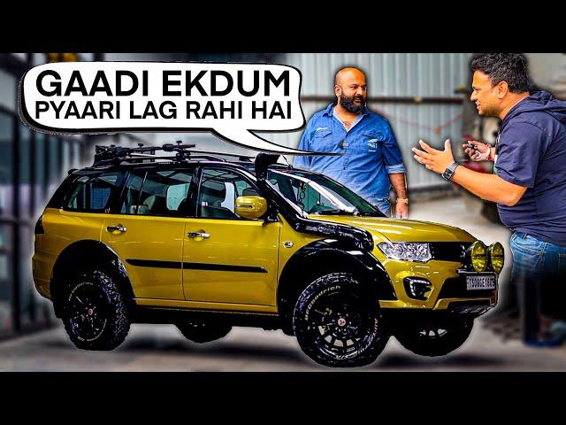 We Customised one of the biggest SUV's in Indian Market | Mitsubishi Pajero