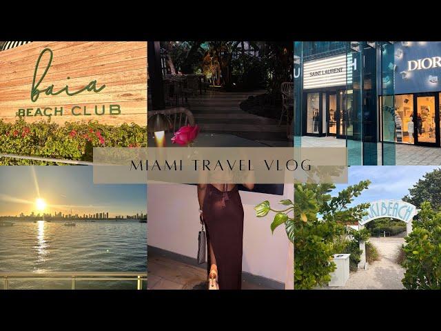 Miami Solo Travel Vlog| Date with Italian Guy, Nikki Beach Club, Shopping, Relaxation Day & More!