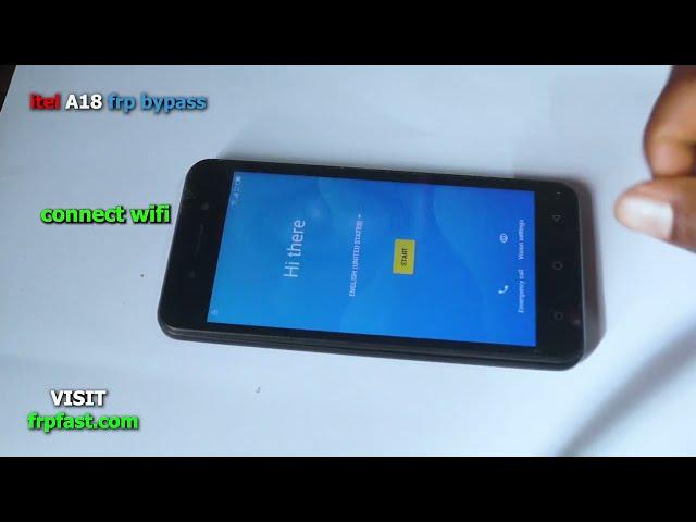 itel A18 google account remove frp bypass #frpfast