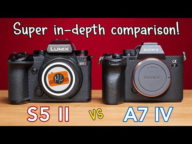 Panasonic S5 II vs Sony A7 IV - In-Depth Comparison!