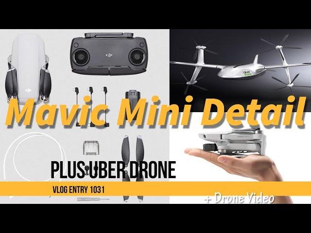 Mavic Mini Fly More Combo Leaks And NFZ Thought Plus Uber Drone