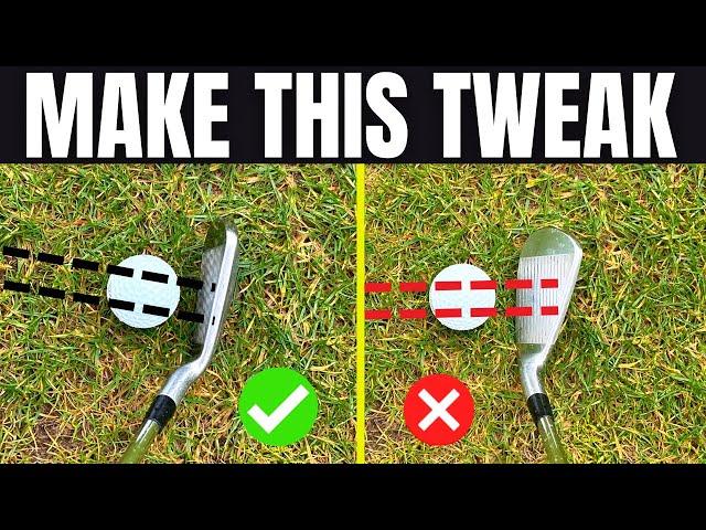 You WON'T BELIEVE how this EASY SET UP TWEAK makes the golf swing EASIER