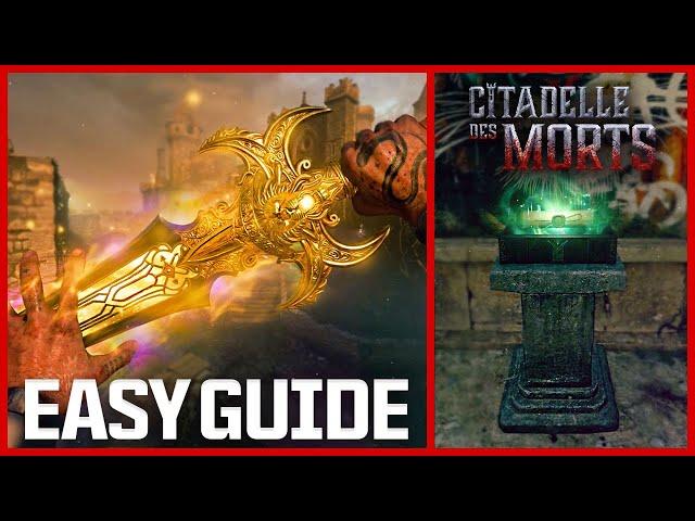 EASY Light Lion Sword Upgrade & Incantation Guide! (Citadelle Des Morts BO6 Zombies)