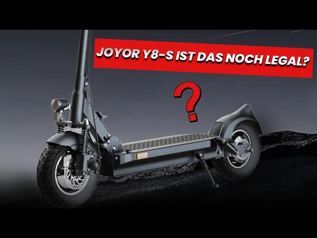 JOYOR Y8-S E-Scooter: Unschlagbare Reichweite mit Vollfederung!