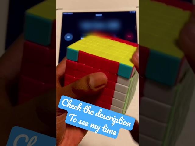 My 7x7 solve (check description for time)