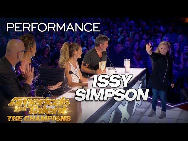 Issy Simpson: Kid SHOCKS Judges With Unbelievable Magic Trick - America's Got Talent: The Champions