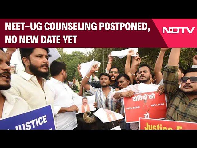 NEET Counselling | NEET-UG Counseling Postponed Amid Row Over Paper Leak, No New Date Yet