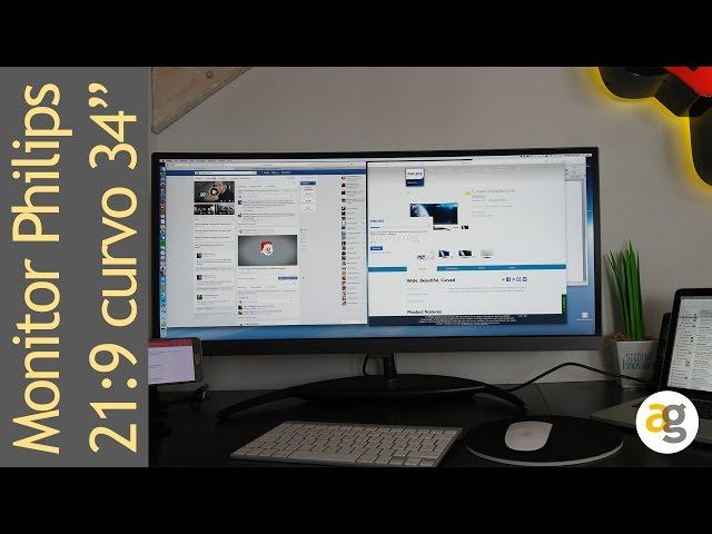Monitor Philips BDM3490UC | review andreagaleazzi.com
