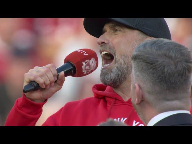 Jurgen Klopp Sings "Arne Slot Na Na Na Na Na"