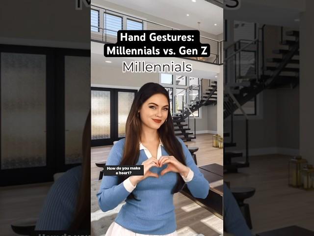 Do #Millennials & young #GenZ have different hand gestures for things like phones & taking photos??