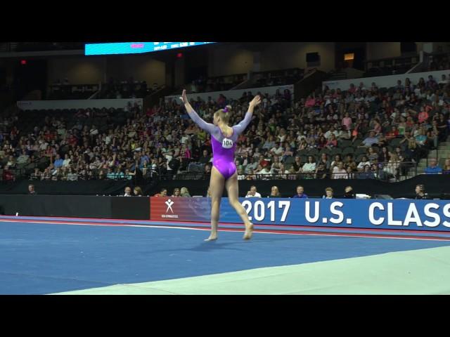 Jade Carey – Floor Exercise – 2017 U.S. Classic – Senior Competition