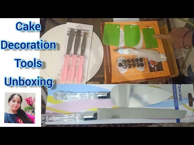 Unboxing My Cake Turning Table And Cake Decoration Tools I Anupama's World